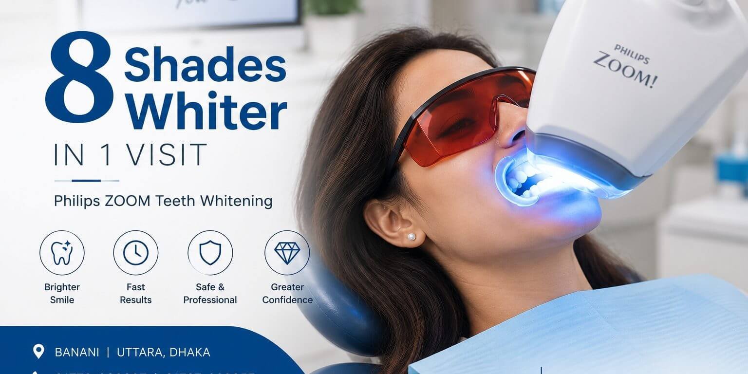 philips-zoom-teeth-whitening-dhaka-bangladesh-laserdental.jpg Patient receiving Philips ZOOM professional teeth whitening treatment at LASER DENTAL in Dhaka, Bangladesh.