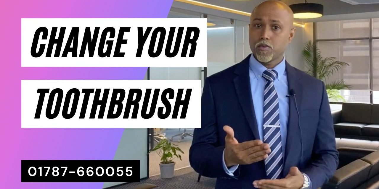 When to change your toothbrush